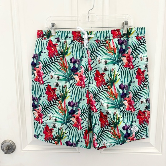 Brooklyn Cloth Kent Ave Volley Swim Trunk Large - Picture 3 of 13